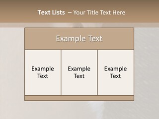 Fluffy Post Hiding PowerPoint Template