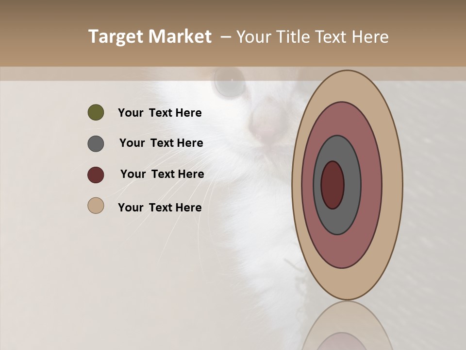 Fluffy Post Hiding PowerPoint Template