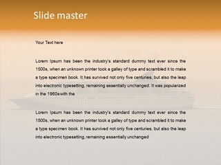 Cruise Side Morning PowerPoint Template