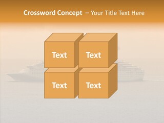 Cruise Side Morning PowerPoint Template