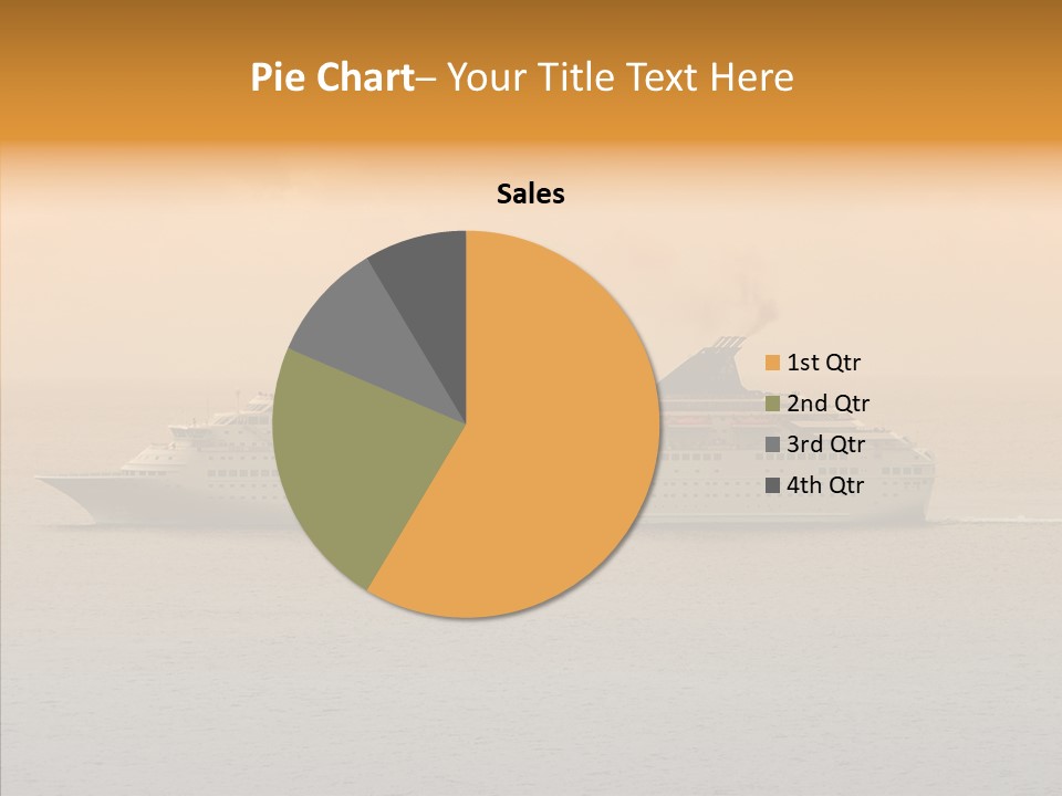 Cruise Side Morning PowerPoint Template