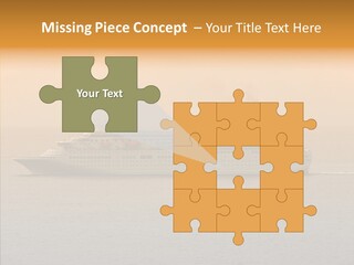 Cruise Side Morning PowerPoint Template
