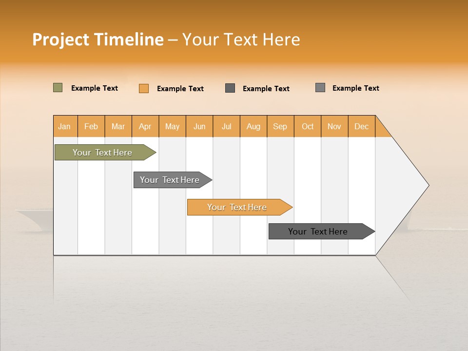 Cruise Side Morning PowerPoint Template
