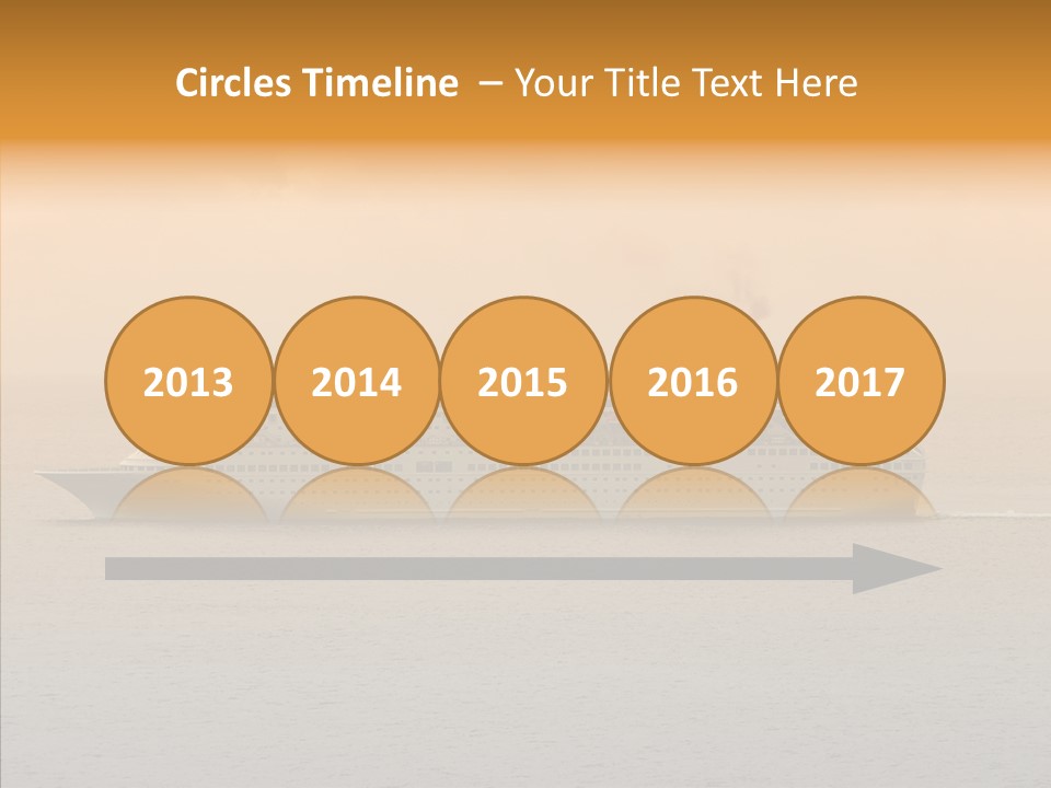 Cruise Side Morning PowerPoint Template