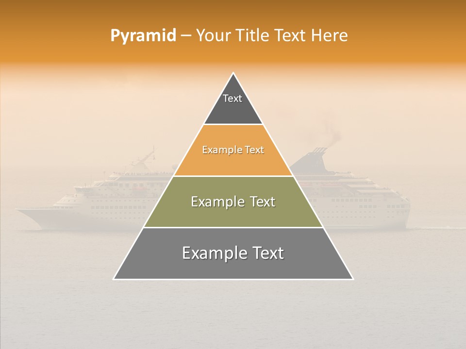 Cruise Side Morning PowerPoint Template