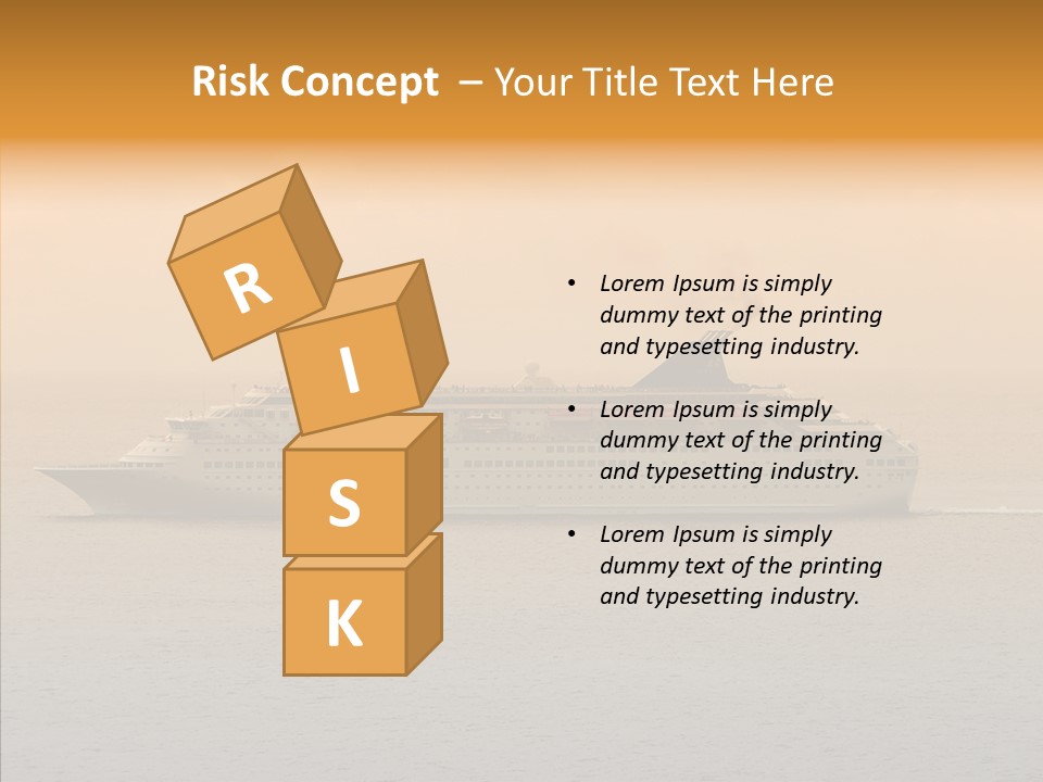 Cruise Side Morning PowerPoint Template