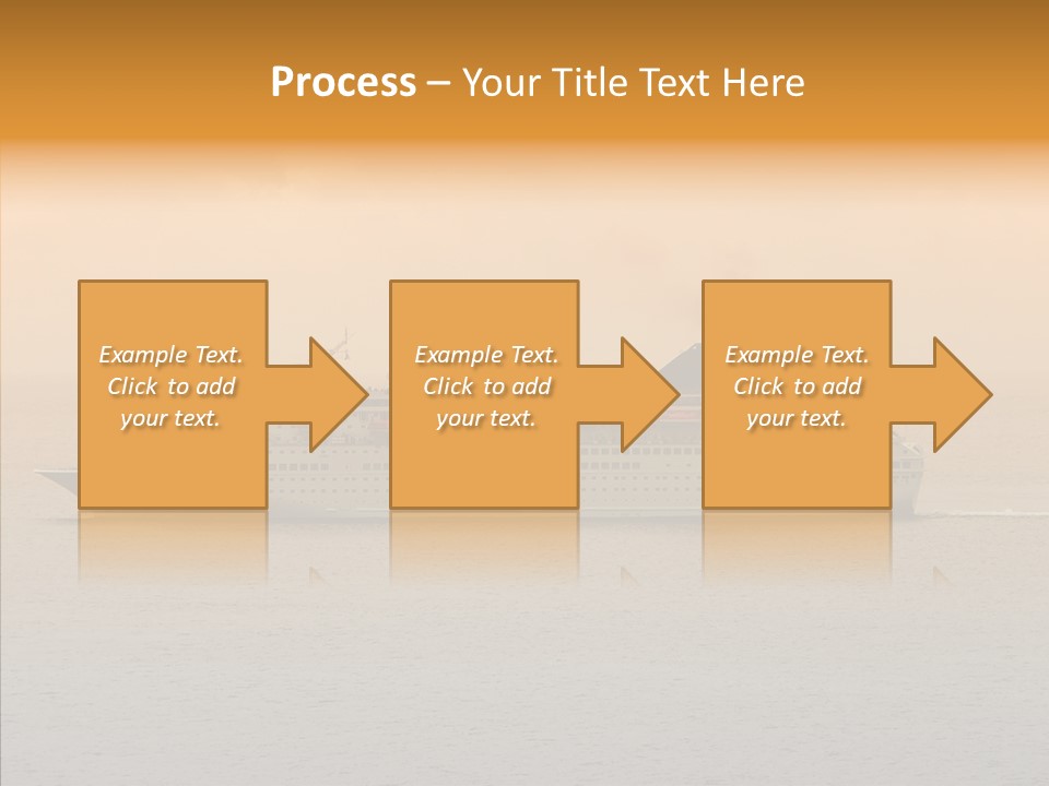 Cruise Side Morning PowerPoint Template