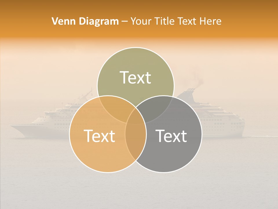 Cruise Side Morning PowerPoint Template