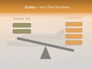 Cruise Side Morning PowerPoint Template