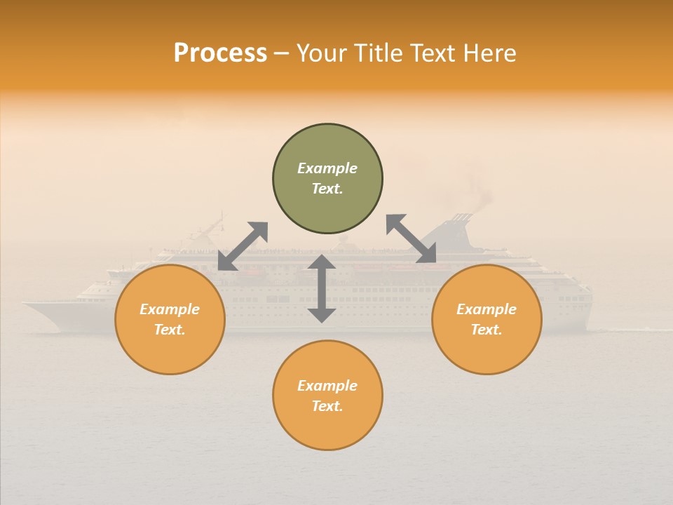 Cruise Side Morning PowerPoint Template