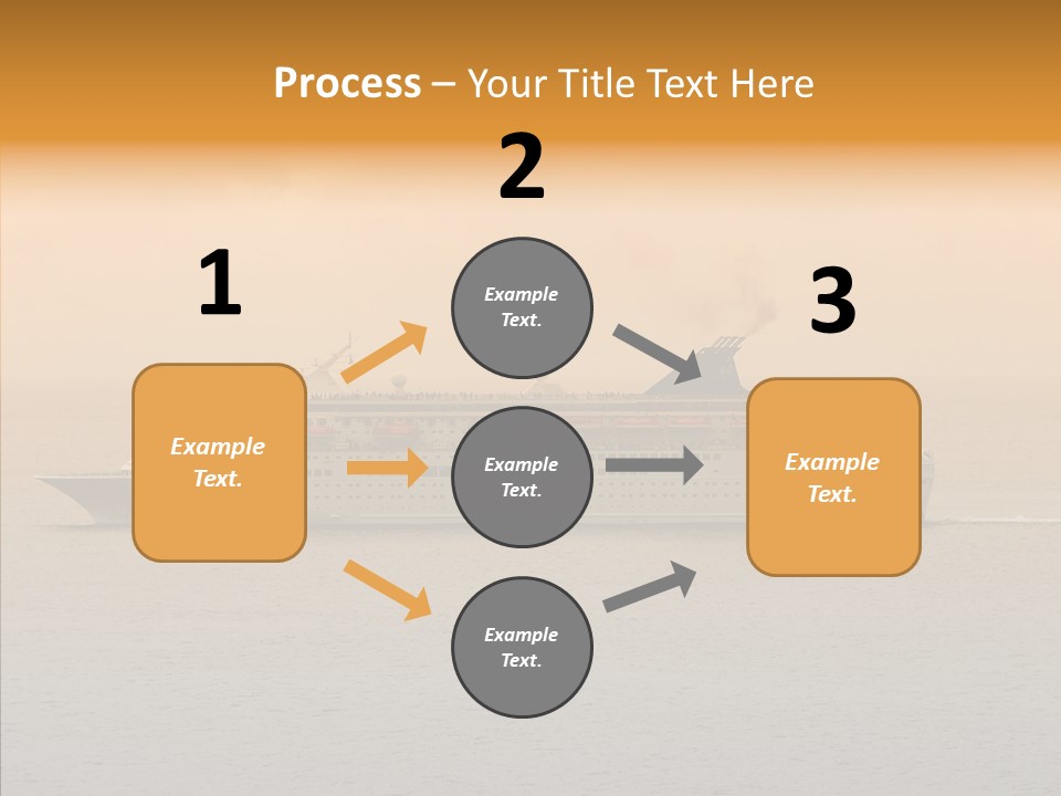Cruise Side Morning PowerPoint Template