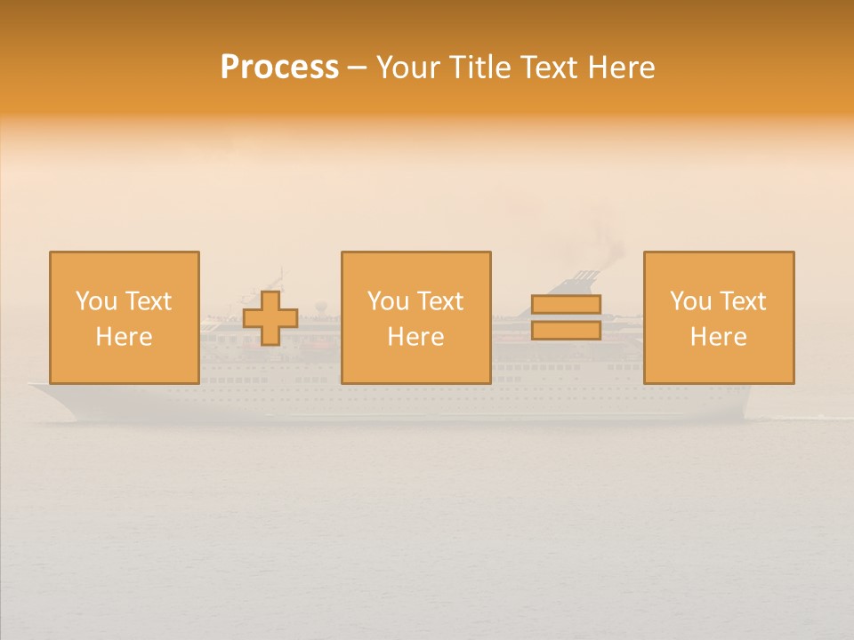Cruise Side Morning PowerPoint Template