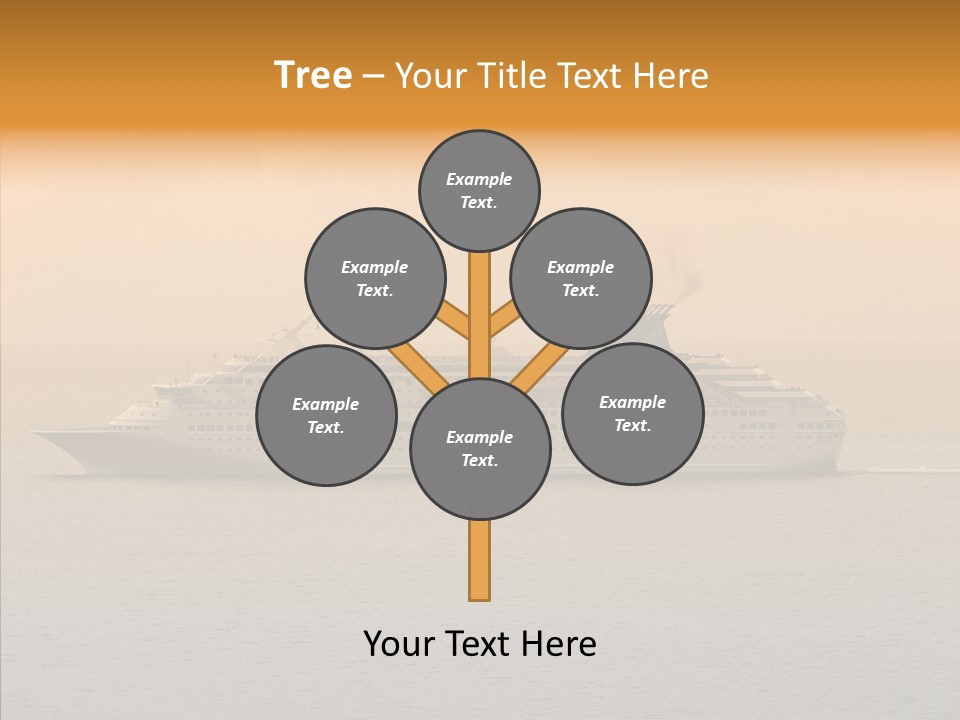 Cruise Side Morning PowerPoint Template