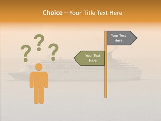 Cruise Side Morning PowerPoint Template