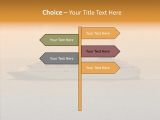 Cruise Side Morning PowerPoint Template
