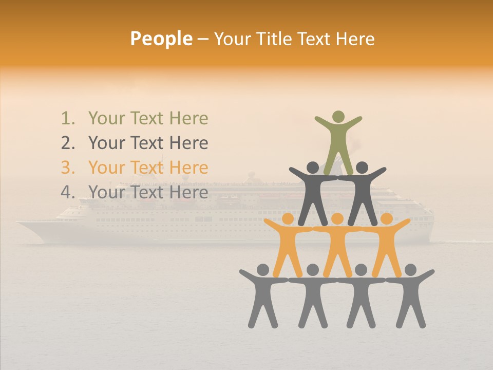 Cruise Side Morning PowerPoint Template