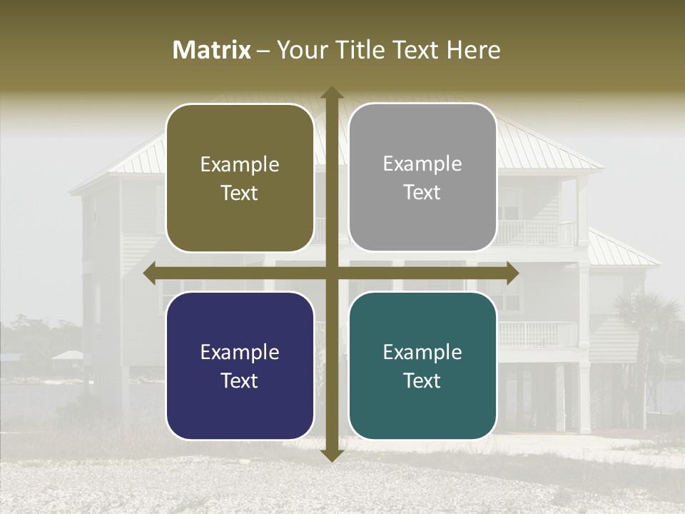 Luxury Vacation Residential PowerPoint Template