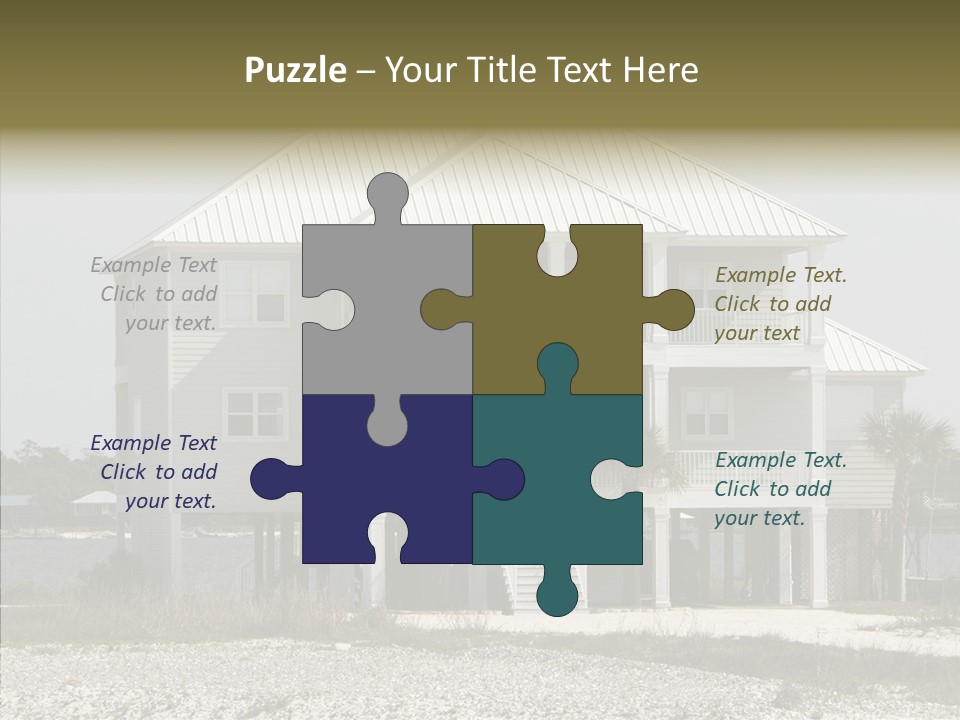 Luxury Vacation Residential PowerPoint Template