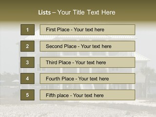 Luxury Vacation Residential PowerPoint Template