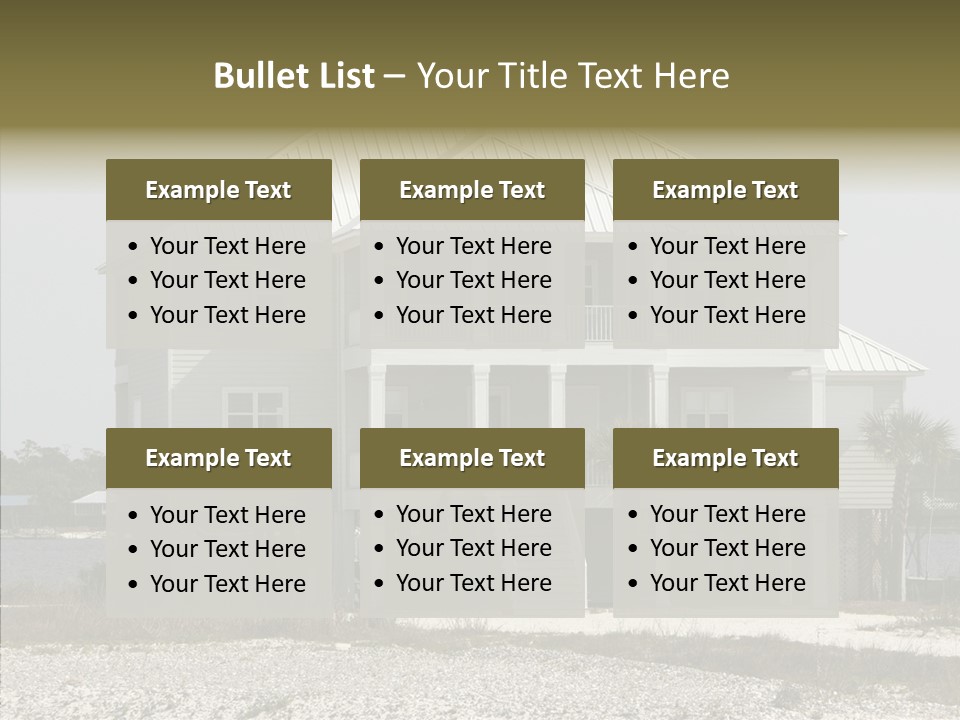 Luxury Vacation Residential PowerPoint Template