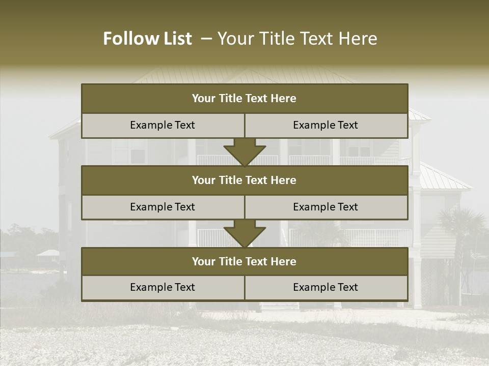 Luxury Vacation Residential PowerPoint Template