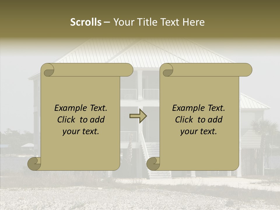 Luxury Vacation Residential PowerPoint Template