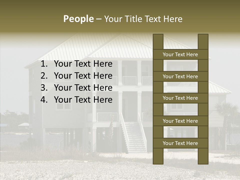 Luxury Vacation Residential PowerPoint Template