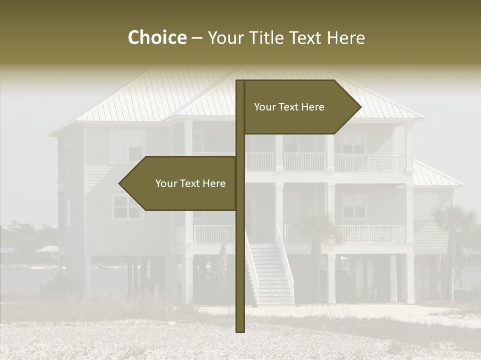 Luxury Vacation Residential PowerPoint Template