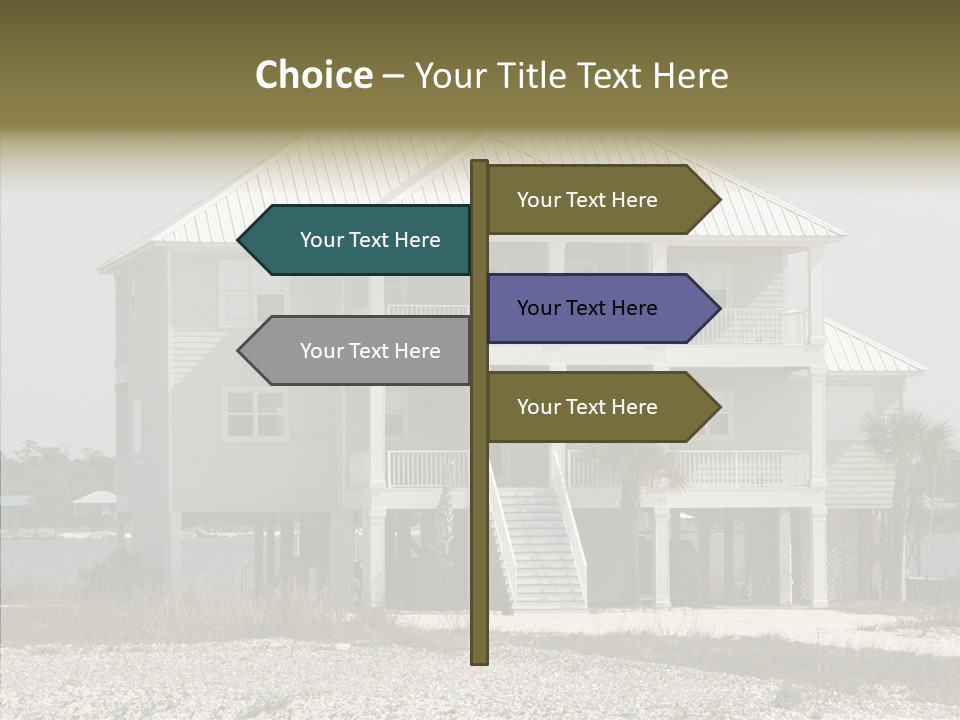 Luxury Vacation Residential PowerPoint Template