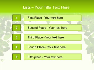 Atop Background Embellish PowerPoint Template