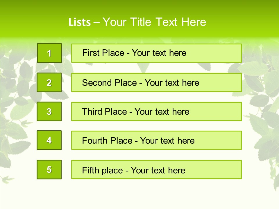 Atop Background Embellish PowerPoint Template