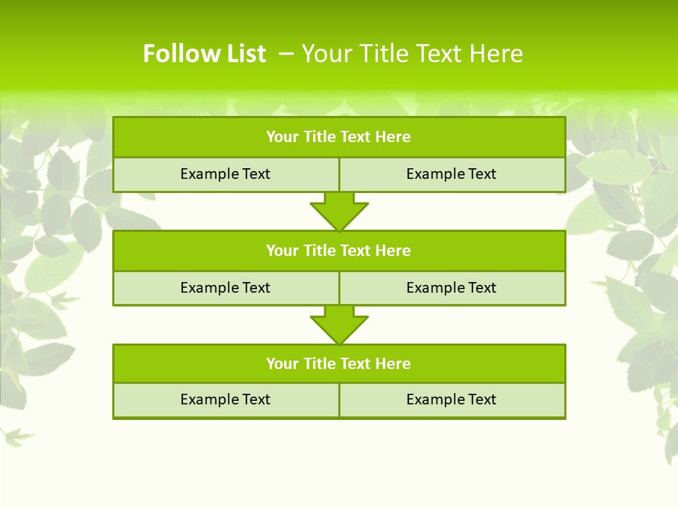 Atop Background Embellish PowerPoint Template
