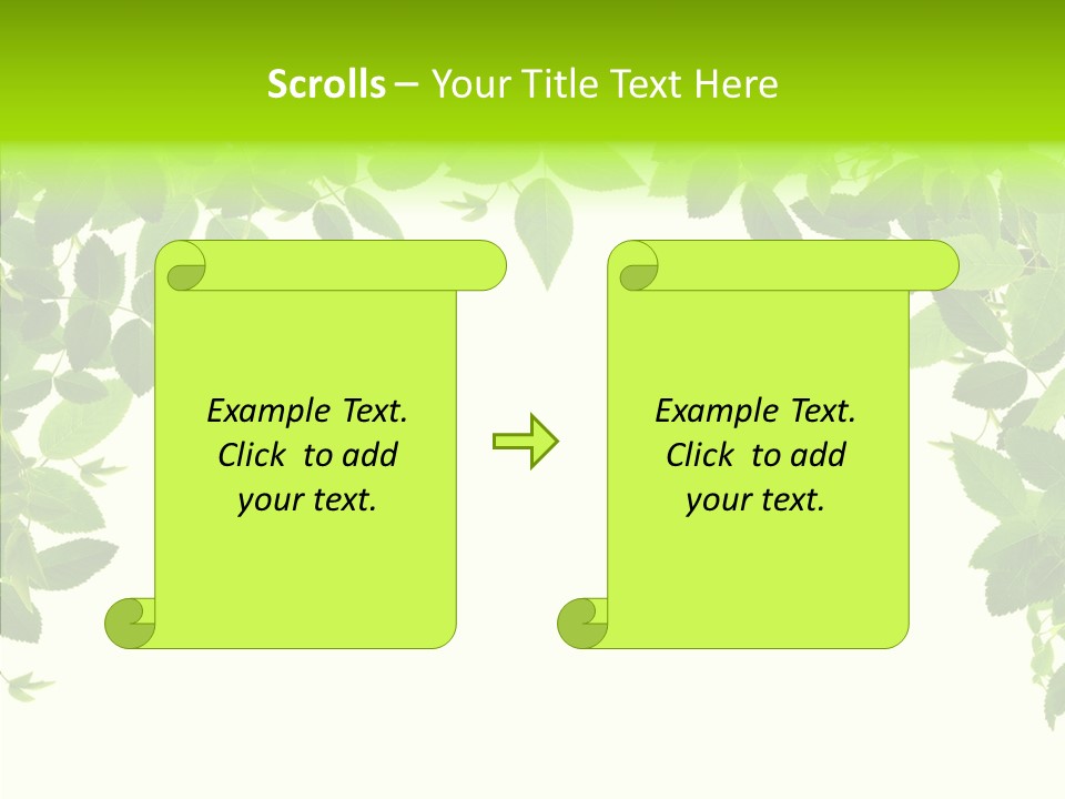 Atop Background Embellish PowerPoint Template