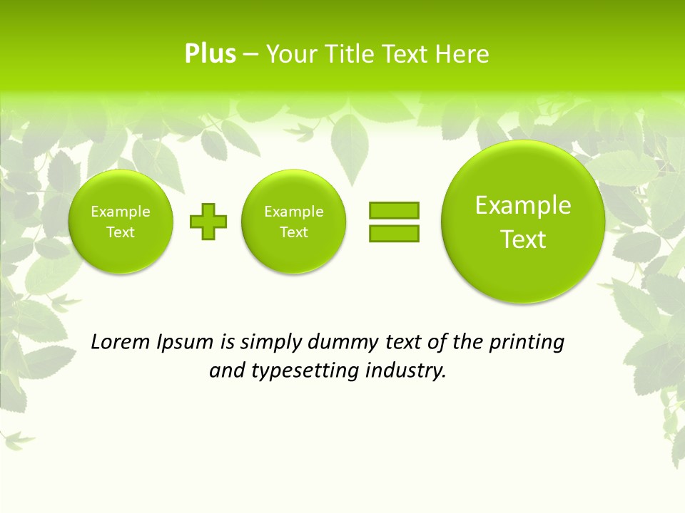 Atop Background Embellish PowerPoint Template