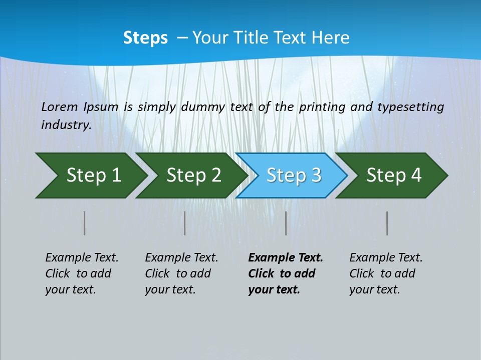 Frame Nature Open PowerPoint Template