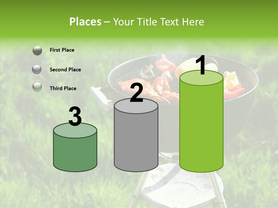 Roast Chicken Baked PowerPoint Template