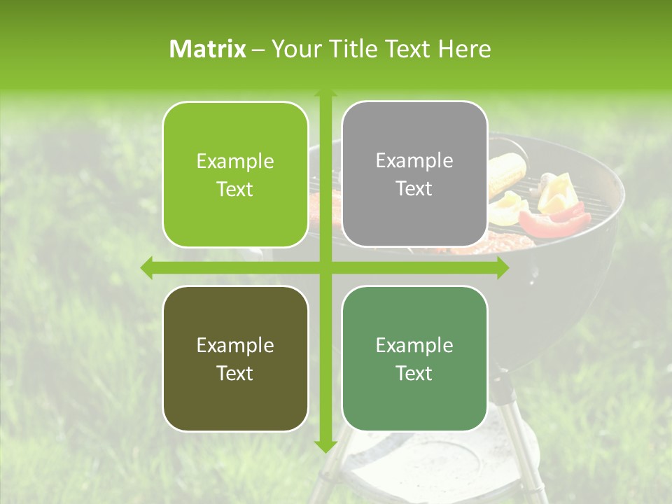Roast Chicken Baked PowerPoint Template