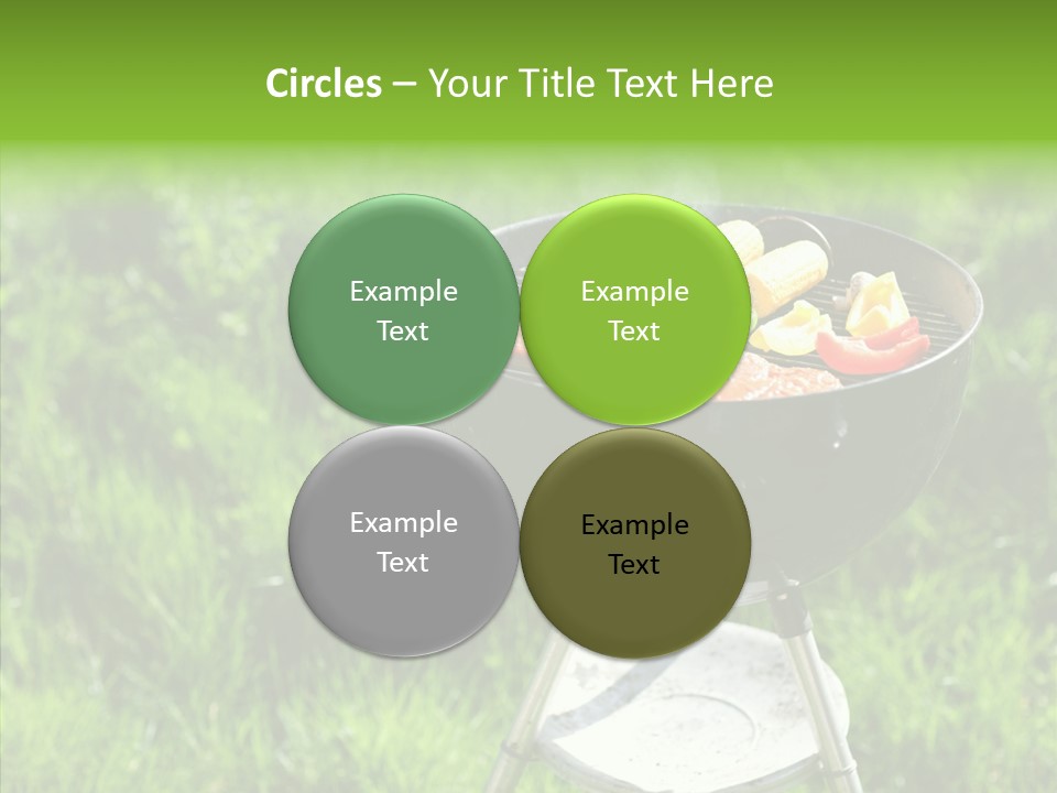 Roast Chicken Baked PowerPoint Template