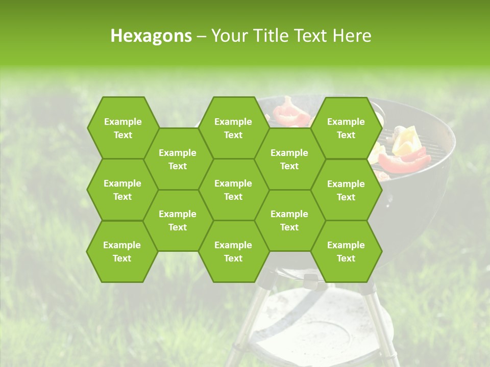 Roast Chicken Baked PowerPoint Template