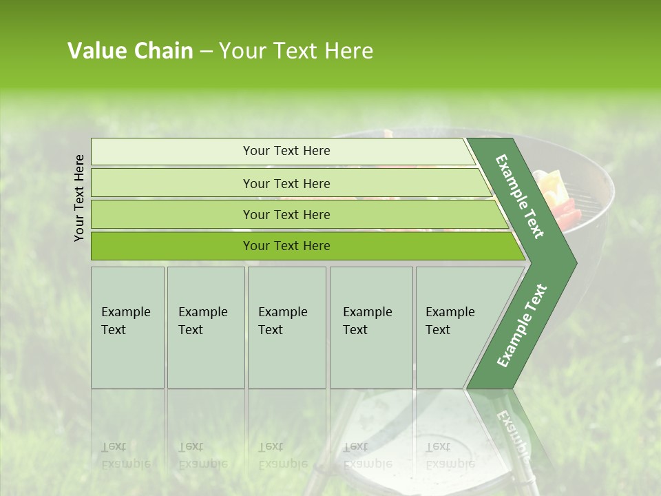 Roast Chicken Baked PowerPoint Template