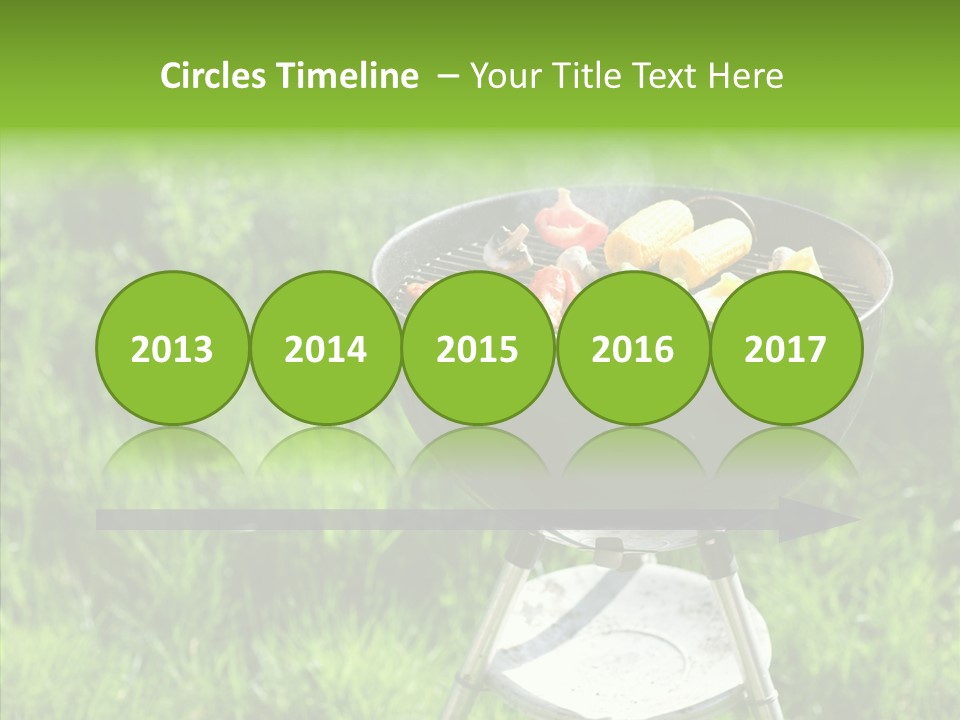 Roast Chicken Baked PowerPoint Template