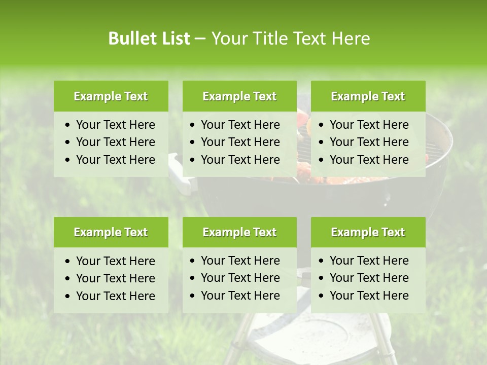 Roast Chicken Baked PowerPoint Template