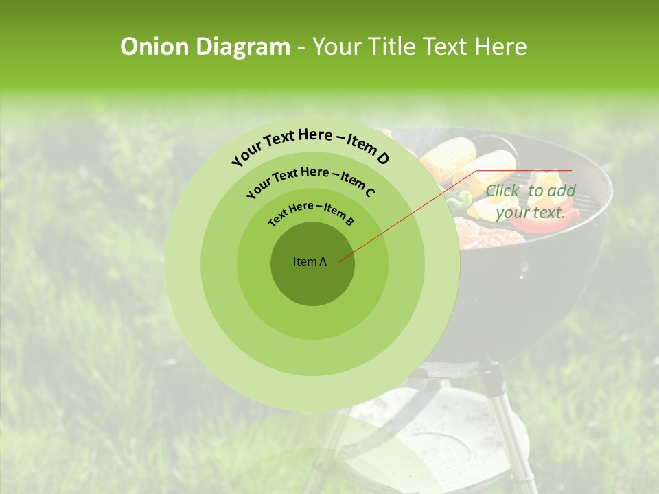 Roast Chicken Baked PowerPoint Template