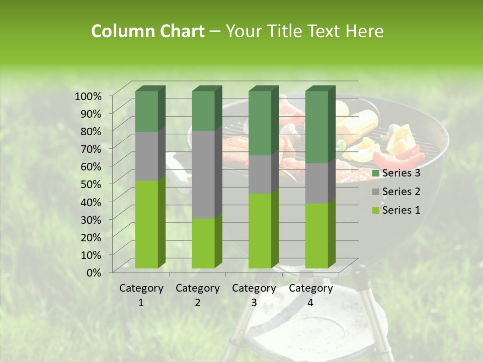 Roast Chicken Baked PowerPoint Template