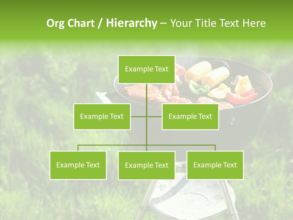 Roast Chicken Baked PowerPoint Template