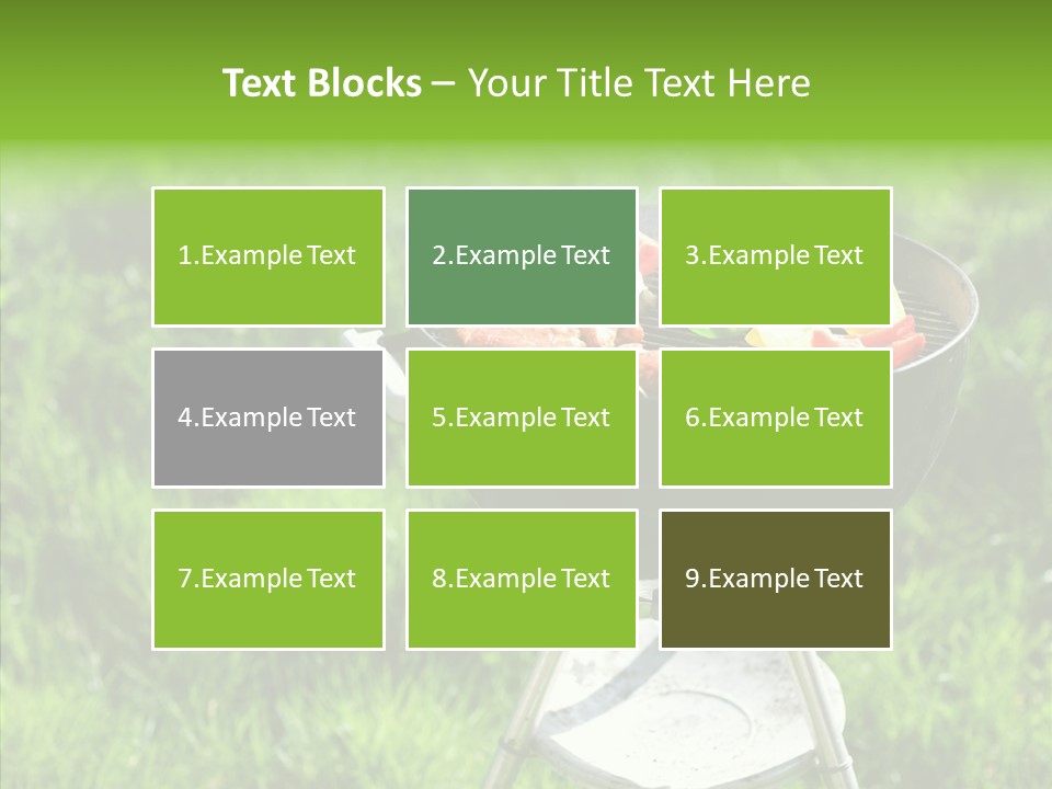 Roast Chicken Baked PowerPoint Template