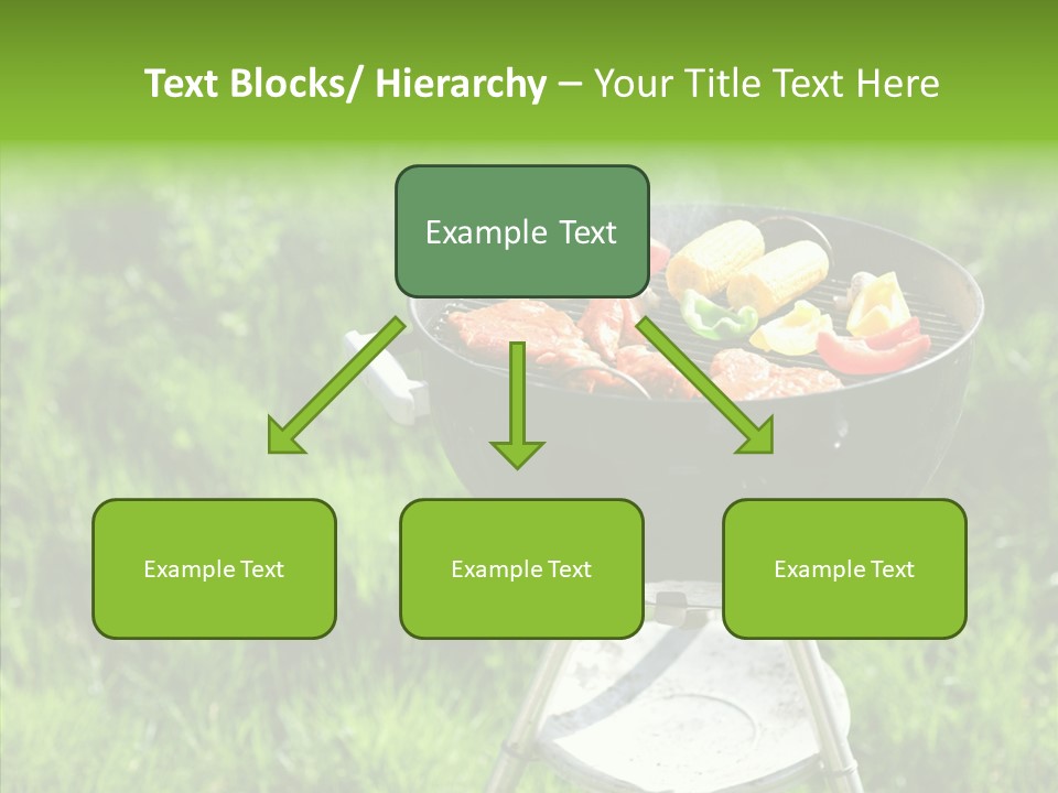 Roast Chicken Baked PowerPoint Template
