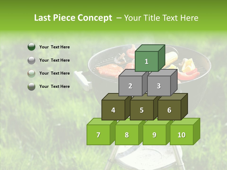 Roast Chicken Baked PowerPoint Template