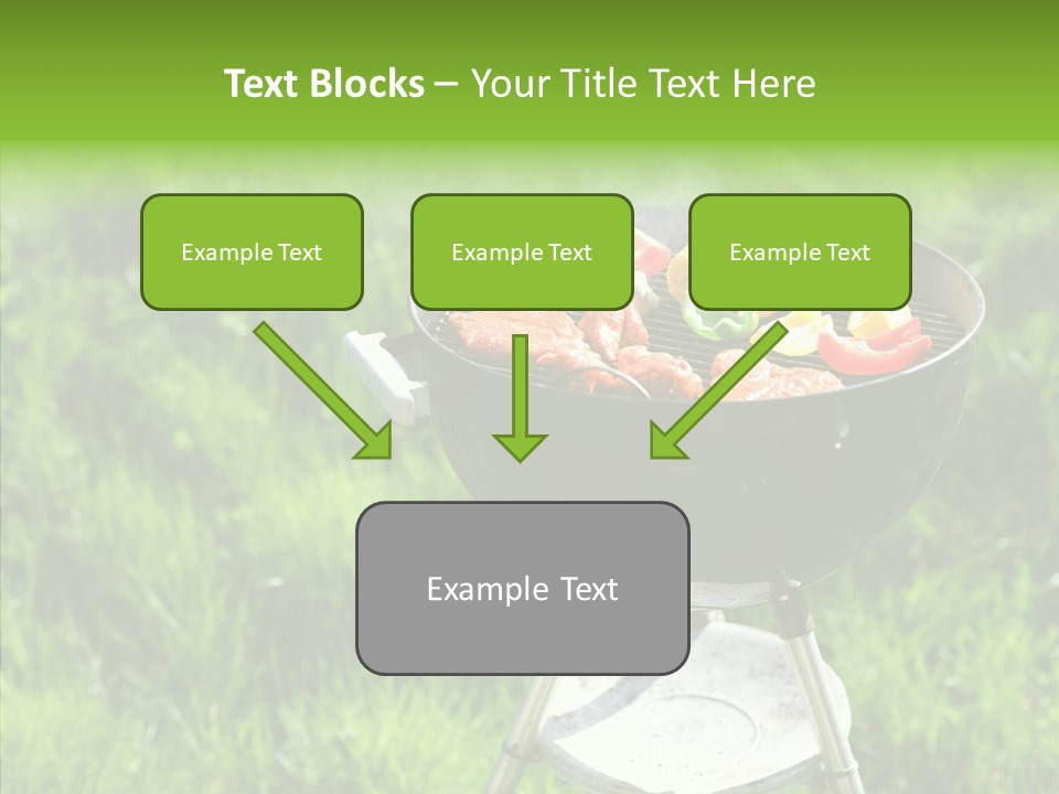 Roast Chicken Baked PowerPoint Template