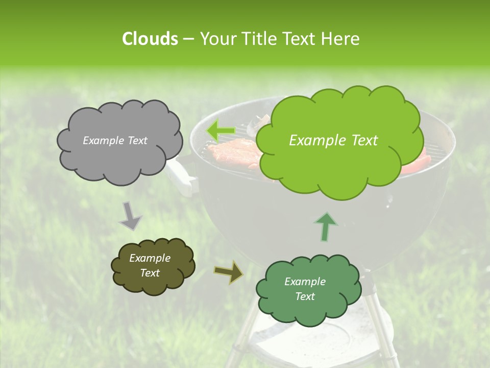 Roast Chicken Baked PowerPoint Template